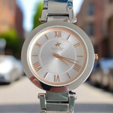 Beverly Hills Polo Club Damenuhr Edelstahl Silber