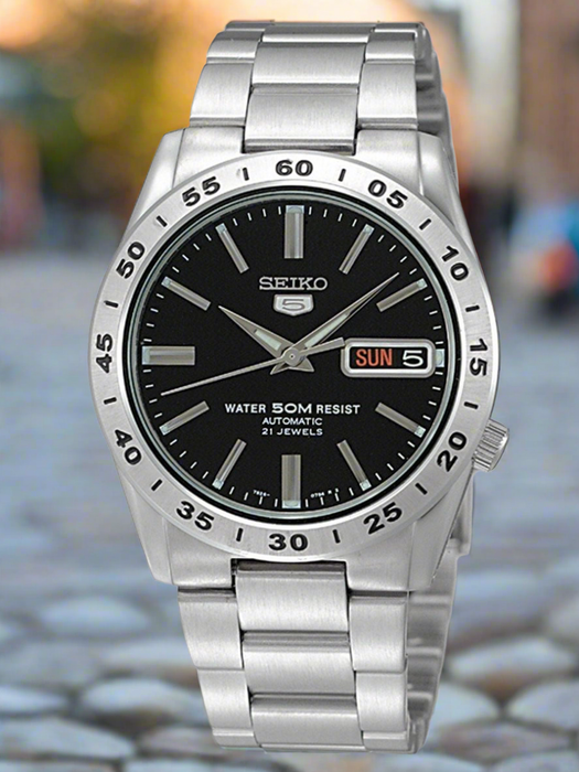 Seiko 5 Automatik Herrenuhr Edelstahlgehäuse