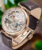 Carl von Zeyten Automatik Uhr Herren mit weißem Zifferblatt