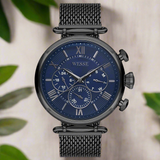 Wesse Herrenuhr mit Meshband und Quarzwerk