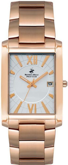 Beverly Hills Polo Club Herrenuhr Quarzwerk Silber