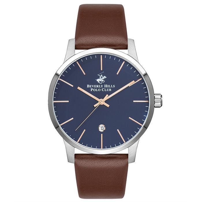 Beverly Hills Polo Club Damen Uhr BP3057X.392 Lederarmband