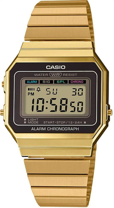 Casio A700WG-9ADF Herrenuhr Edelstahl Quarz