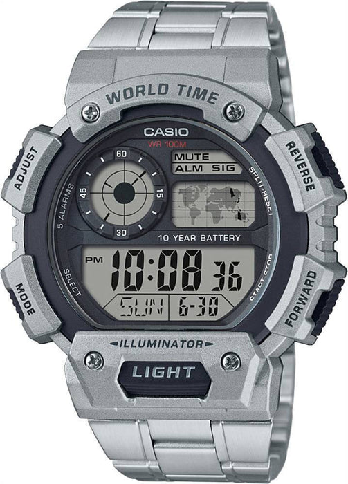 CASIO AE-1400WHD-1AVDF Herren Digitaluhr Schwarz