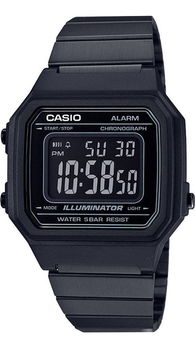 CASIO B650WB-1B Herrenuhr Edelstahl Quarz
