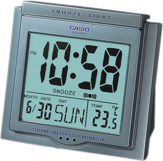 CASIO DQ-750F-8DF – Herren Digitaluhr mit Edelstahlgehäuse