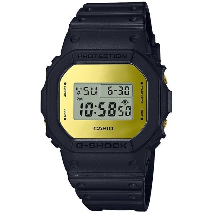 Casio DW-5600BBMB-1DR – Herren Digitaluhr, Schwarzes Armband
