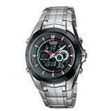 CASIO EFA-119BK – Digitale Herrenuhr mit blauem Gehäuse