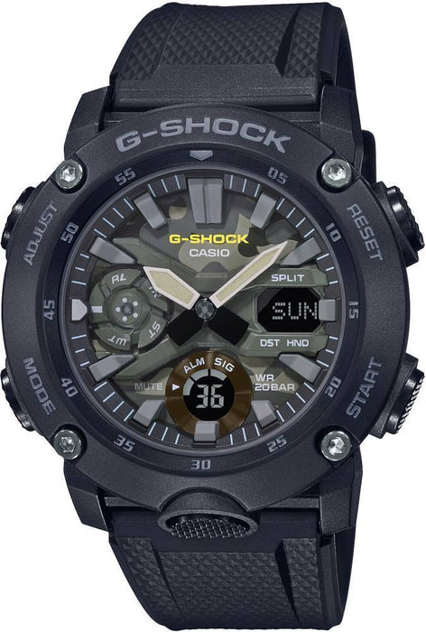 Casio GA-2000SU-1ADR Herrenuhr mit Chronograph