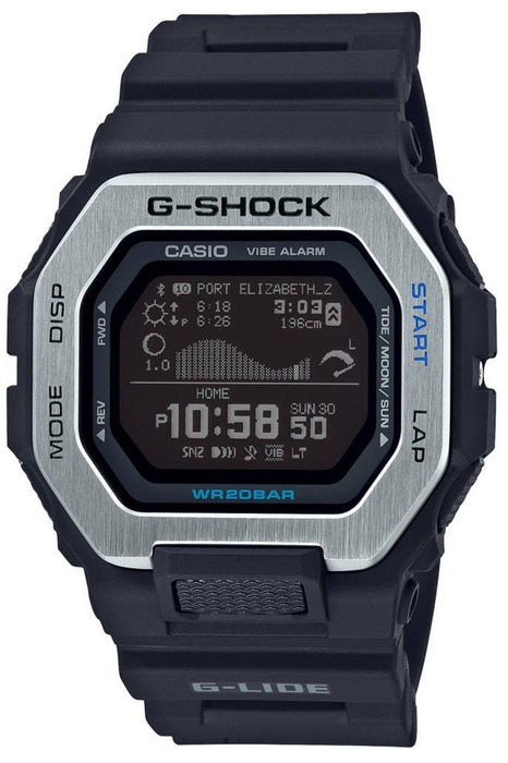 Casio GBX-100-1DR Herren Sportuhr mit Resinarmband