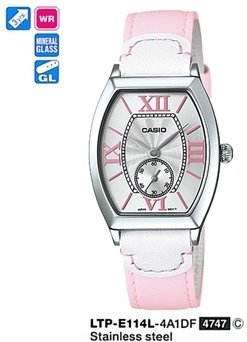 Casio LTP-E114L-4A1DF Damen-Uhr – Elegante Quarz-Uhr für Damen