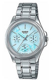 Casio Damen Uhr LTP-2088D-2A2VDF Edelstahlgehäuse