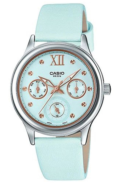 Casio Damen Uhr LTP-E306L – Edelstahlarmband