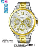 Casio Herrenuhr MTP-E308SG-7AVDF Edelstahl
