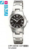 Casio LTP-1241D-1ADF Damen Armbanduhr – Klassisches Design mit Quarzwerk
