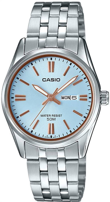 CASIO LTP-1335D-2AVDF Damenarmbanduhr Edelstahl