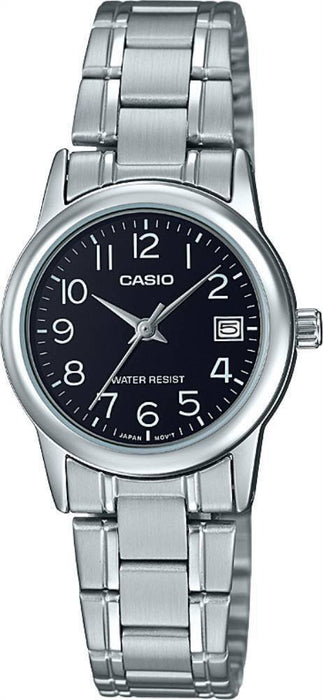 CASIO LTP-V002D-1BUDF Damenarmbanduhr Edelstahl