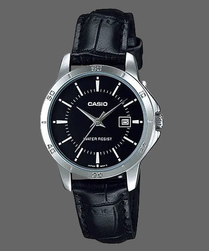 Casio LTP-V004L-1A Damenuhr – Klassisches Design mit Quarzwerk