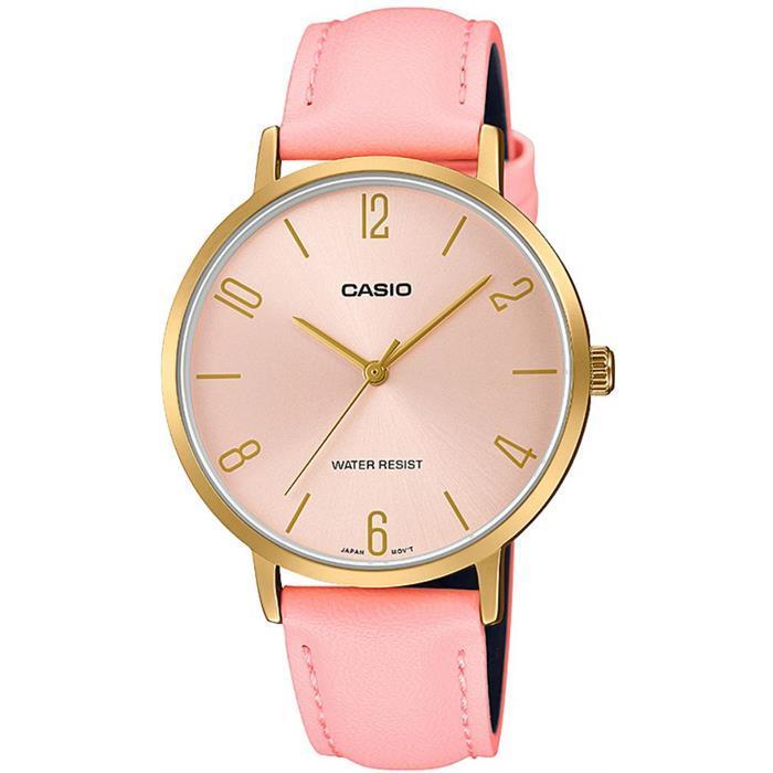 CASIO LTP-VT01GL-4BUDF Damen Uhr Edelstahl