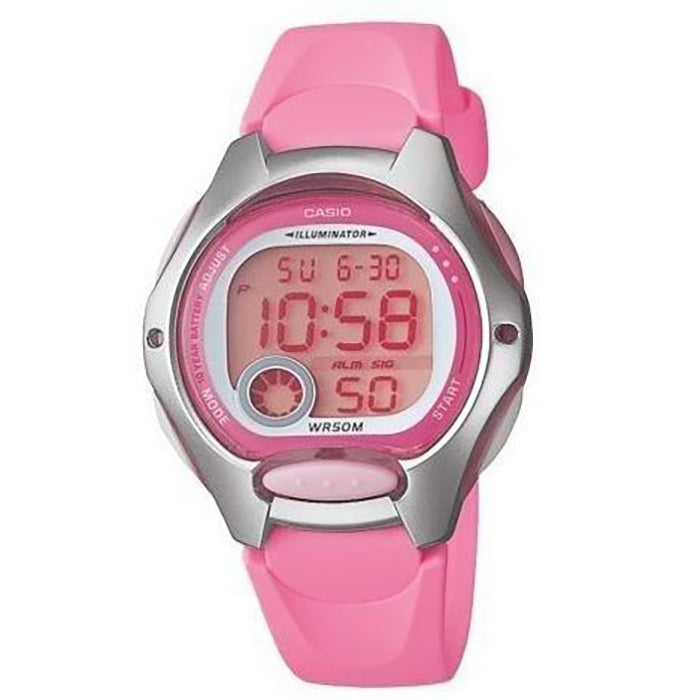 Casio LW-200 Kinderuhr Edelstahlgehäuse