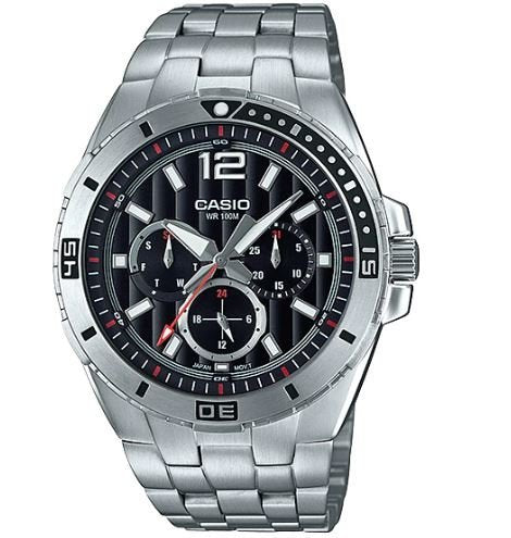 CASIO MTD-1060D-1A2VDF Herren Digitaluhr stoßfest