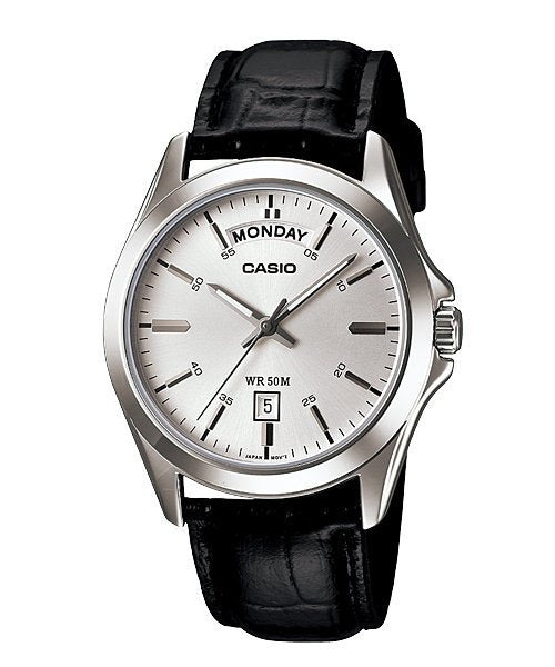 Casio MTP-1370L-7AVDF Herrenuhr mit Edelstahlgehäuse