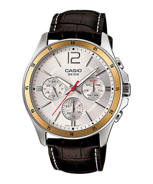 CASIO MTP-1374L-7AVDF Herrenuhr Edelstahl