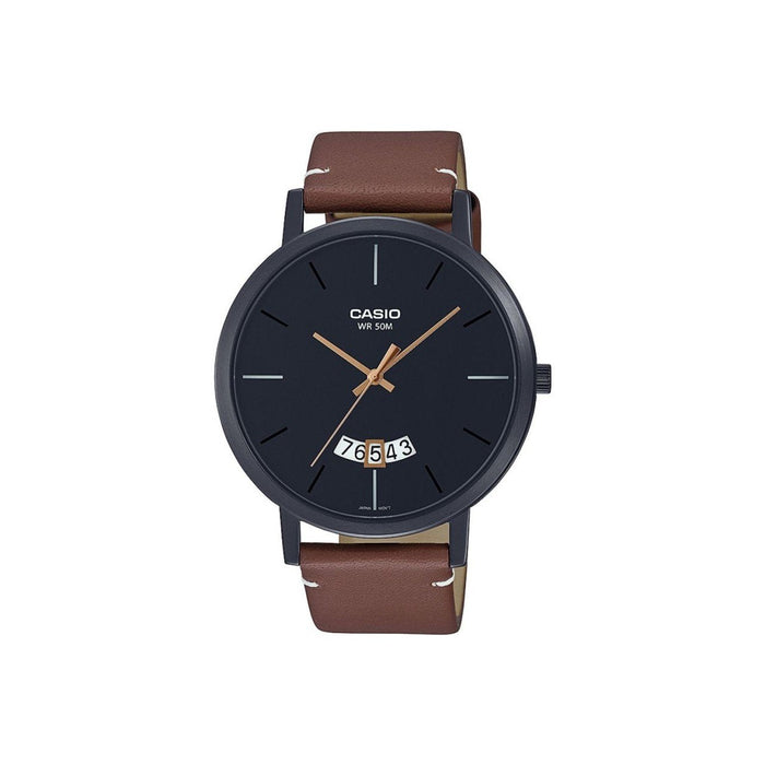 Casio MTP-B100BL Herrenuhr Edelstahl Quarz