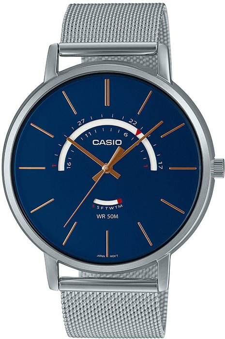 Casio MTP-B105M-2AVDF Herrenuhr mit Edelstahlgehäuse