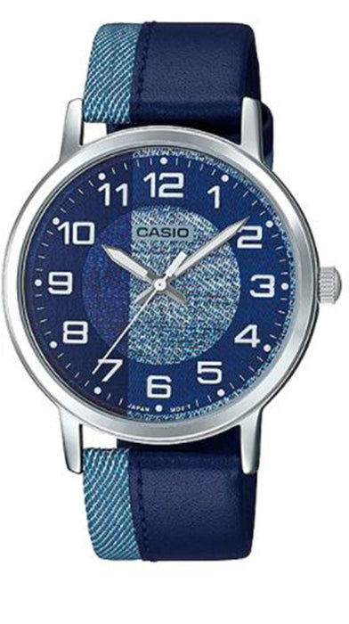 Casio MTP-E159L-2B1UDF Herrenuhr Edelstahl