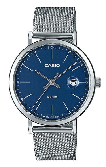 CASIO MTP-E175M-2EVDF Herrenuhr Edelstahl Quarz