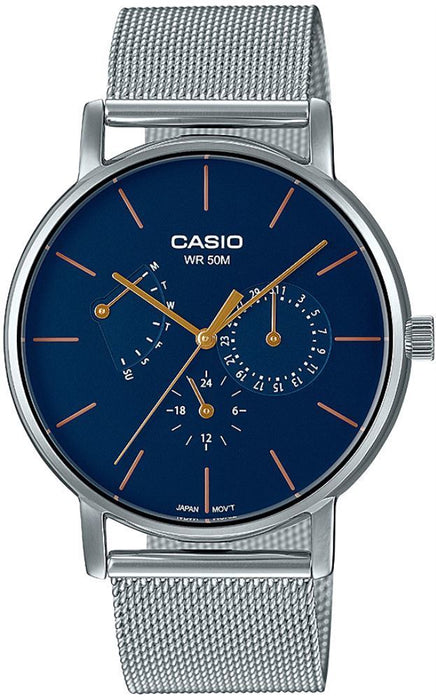 CASIO MTP-E320M-2EVDF Herrenuhr Edelstahl