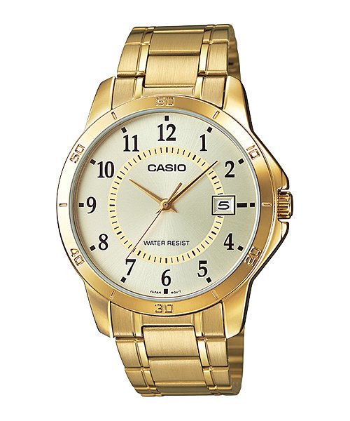 Casio MTP-V004G-9BUDF Herrenuhr Edelstahl