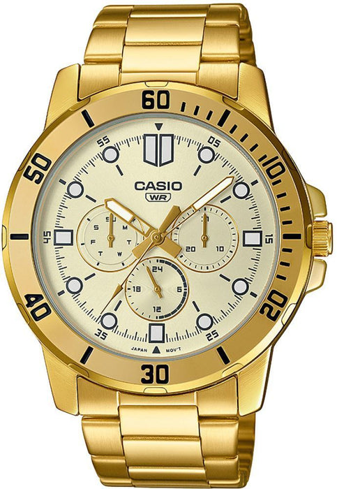 CASIO MTP-VD300G Herrenuhr mit Quarzwerk