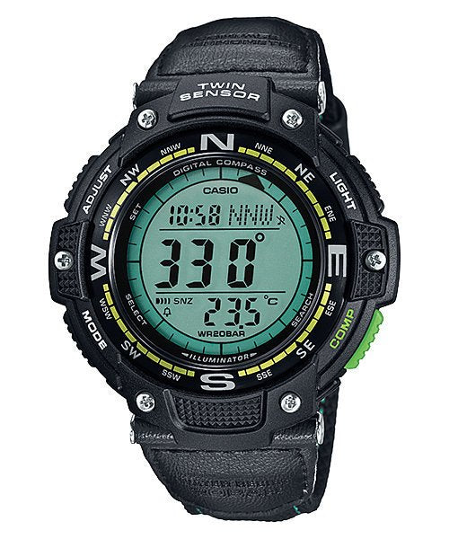 Casio SGW-100B-3A2DR Herren Sportuhr mit Quarzwerk