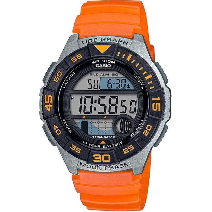 Casio WS-1100H-4AVDF Herrenuhr mit Weltzeituhr