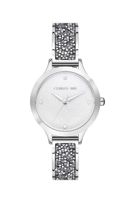 Cerruti 1881 Damen Uhr – Edelstahl & Leder