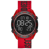 Diesel DZ1916 digitale Herrenuhr rotes Display