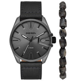 Diesel DZ1924 Herren Uhr Edelstahl & Leder