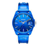 Diesel DZ1927 Herrenuhr blau Edelstahl