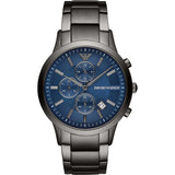 Emporio Armani AR11215 Herrenuhr mit Lederarmband