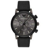 Emporio Armani AR11409 Herrenuhr mit Lederarmband