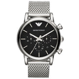 Emporio Armani AR1811 Herrenuhr, 41 mm, Geflochtenes Armband