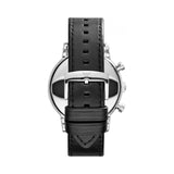 Emporio Armani AR1828 Herrenuhr | 46 mm Edelstahl & Leder