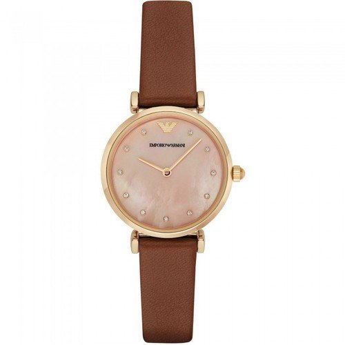 Emporio Armani AR1960 Damen-Uhr Edelstahl Quarz