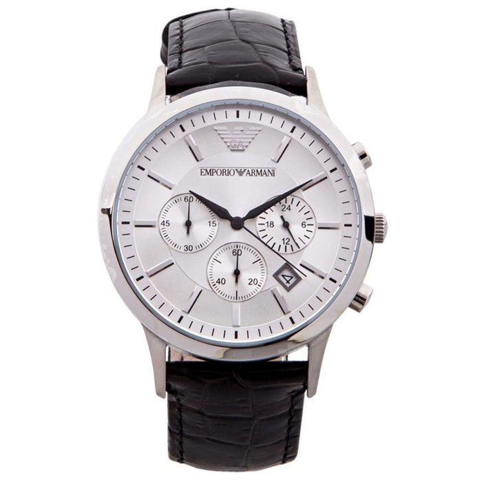 Emporio Armani AR2432 Herrenuhr Edelstahl Quarz