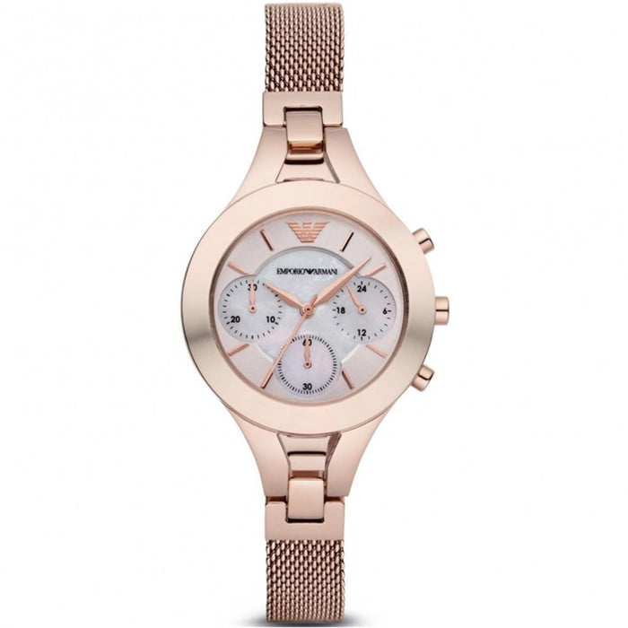 Emporio Armani AR7391 Damen Uhr mit Edelstahlgehäuse