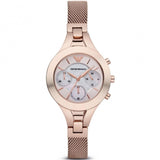 Emporio Armani AR7391 Damen Uhr mit Edelstahlgehäuse