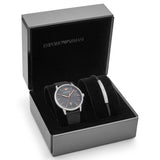 Emporio Armani AR80026 Herren Uhren-Set mit Armband und Originalverpackung