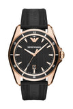 Emporio Armani AR11101 Herrenuhr mit Silikonarmband